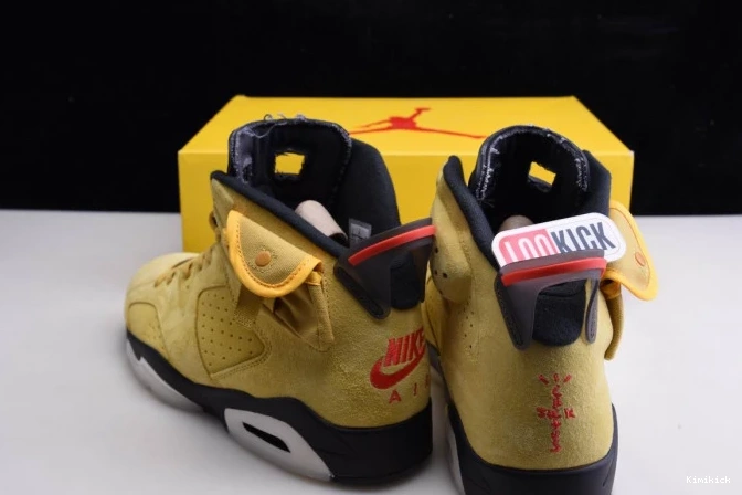 YELLOW Fashionable SCOTT 6 X CN1084- AIR 606 TRAVIS JORDAN 0605